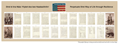 Handwritten Navajo Treaty of 1868